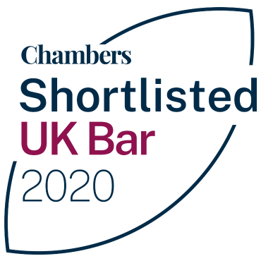 Chambers and Partners UK Bar Awards 2020 shortlist logo