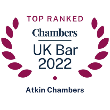 Chambers UK Bar Logo 2022 Atkin Chambers