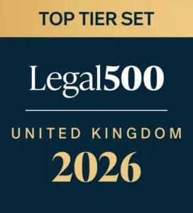 Legal 500 Top Tier Set Logo 2026